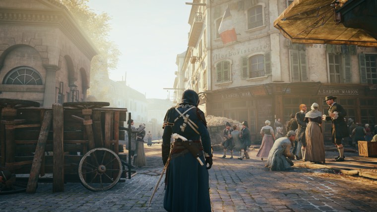 Ассасин Юнити кареты