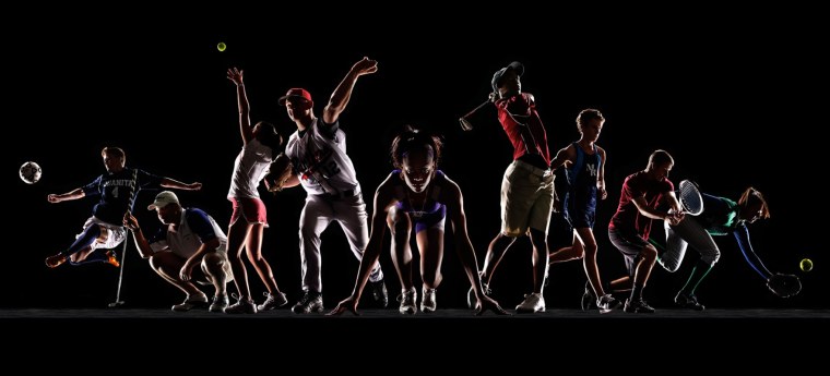 Спортсмены разных видов спорта