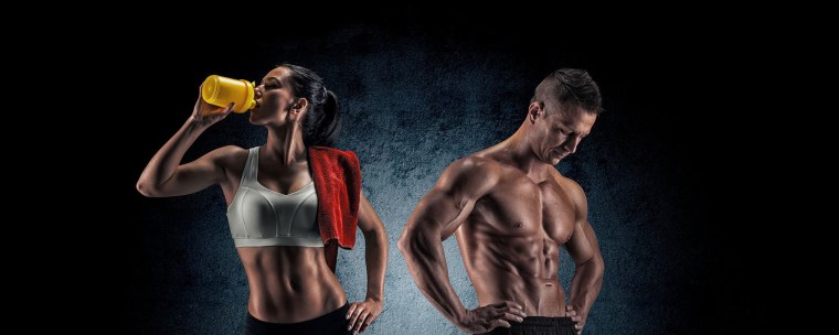 Фитнес обложка для рекламы