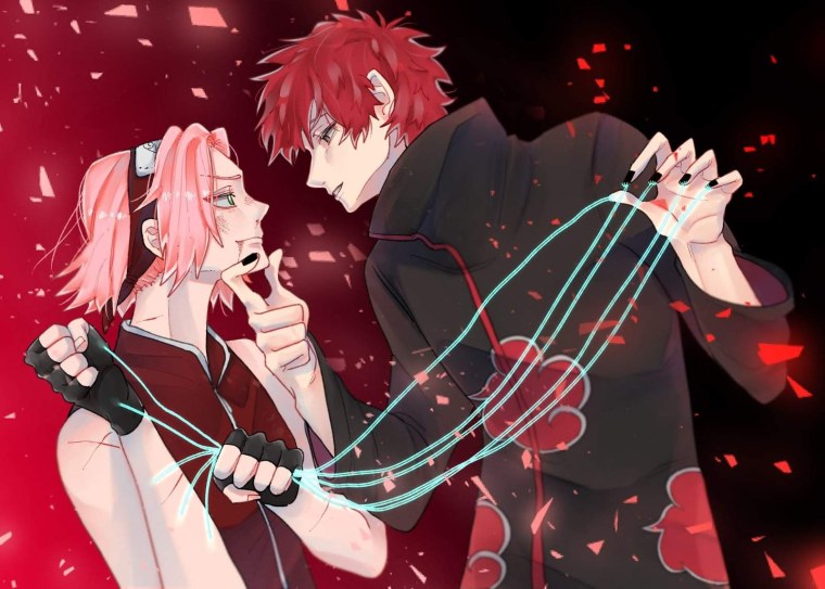 Саске и Сакура принц и принцесса