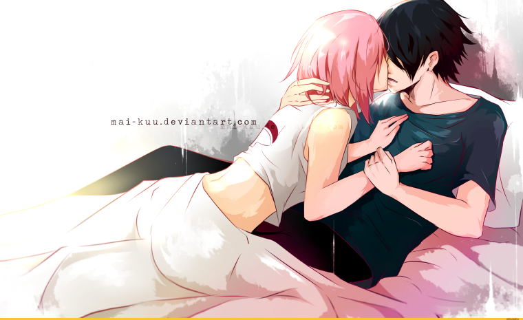 Сакура Харуно и Саске Учиха любовь