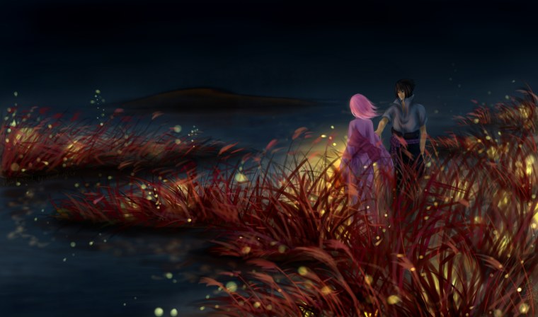 Сакура Харуно Саске и Наруто