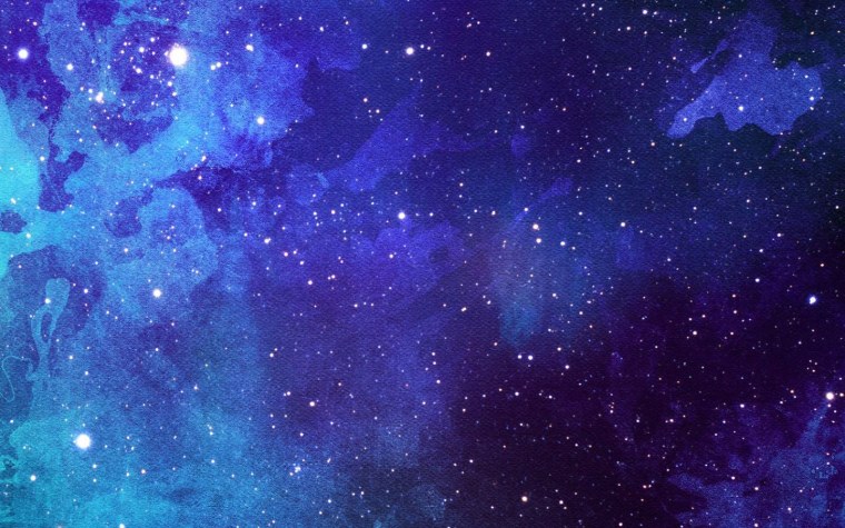Космический фон акварель