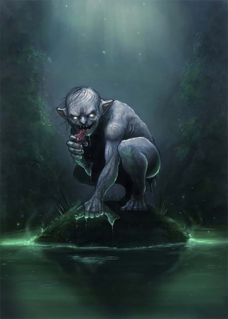 Голлум Властелин колец и Хоббит