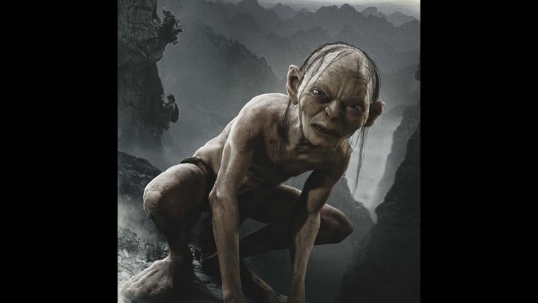 Голлум рисунок карандашом