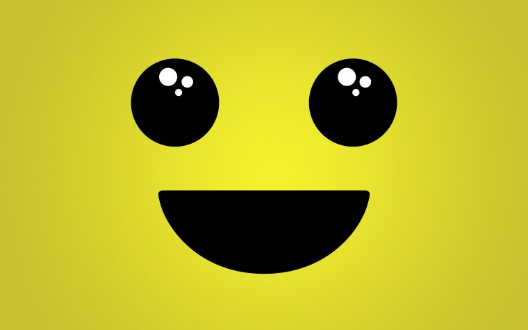 Желтая улыбающаяся рожица