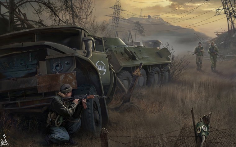 Противогаз м40 сталкер