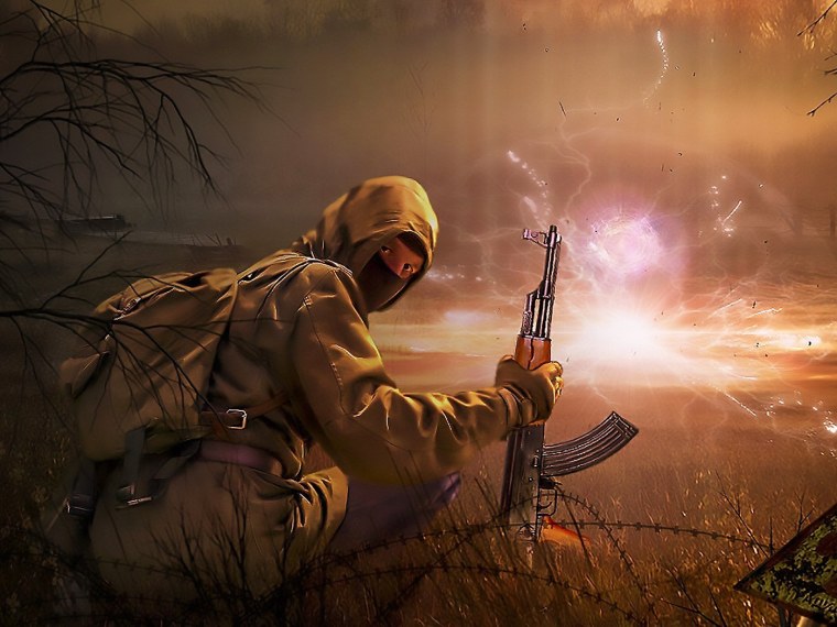 Сталкер зона арт