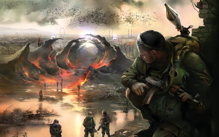 Сталкер МОНОЛИТОВЕЦ аниме