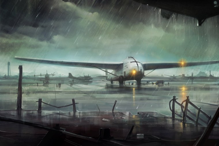 Самолет арт