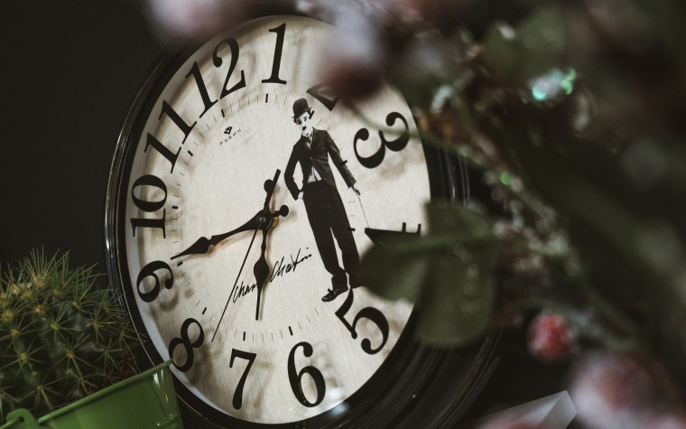 Обои с часами