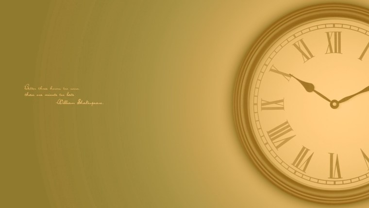 Обои с часами