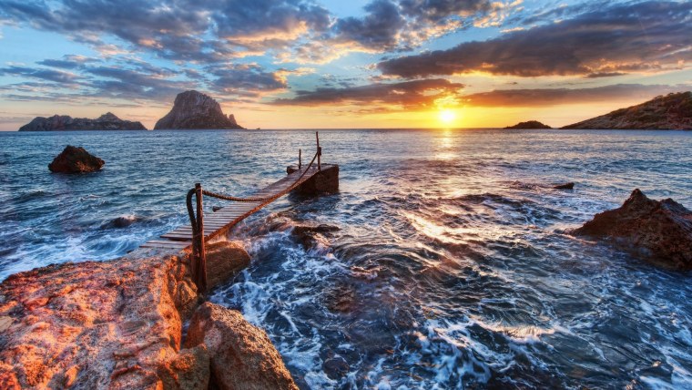 Вид на море с балкона