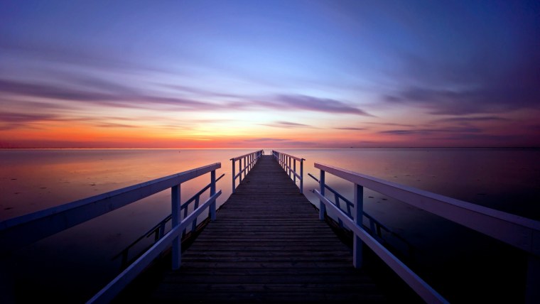 Закат с высоты