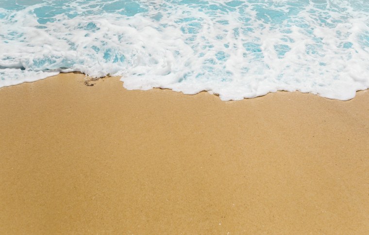 Песчаный пляж вид сверху