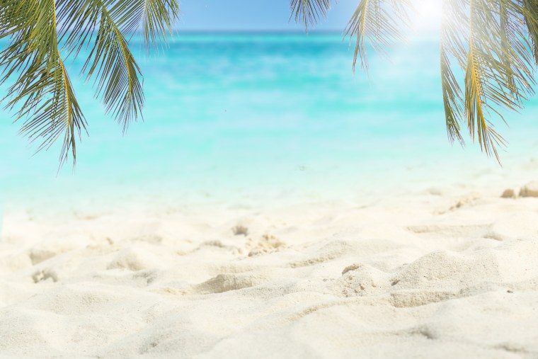 Пляж море песок