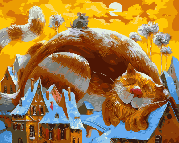 Художник Антон Горцевич коты