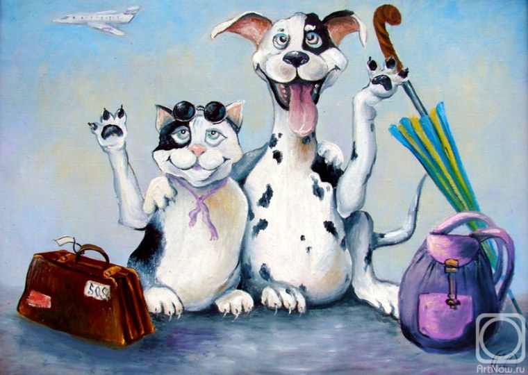 Веселые иллюстрации