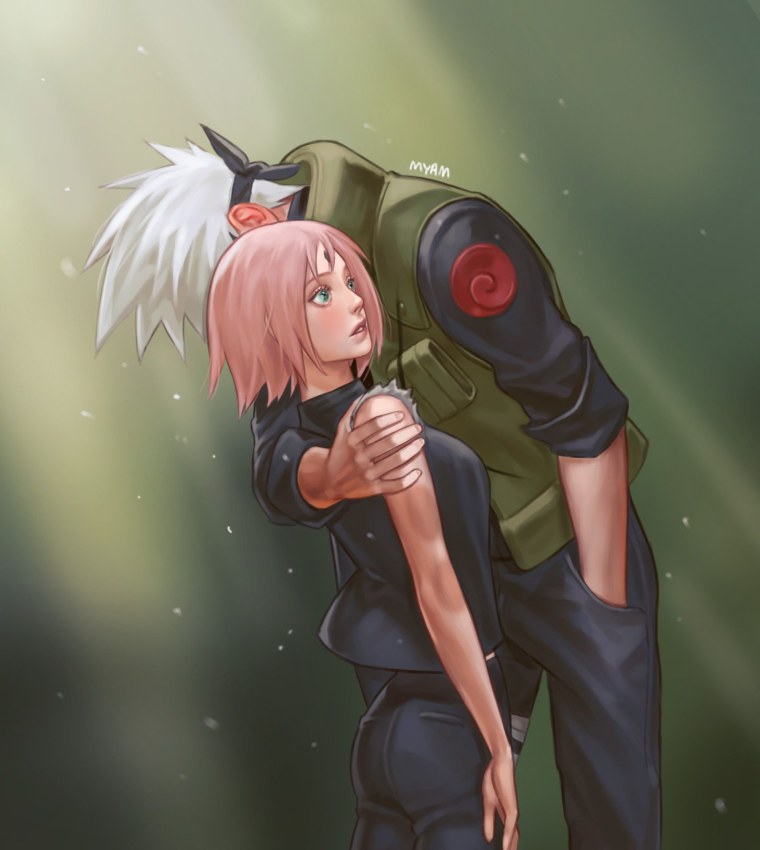 Сакура Харуно и Какаси Хатакэ 18