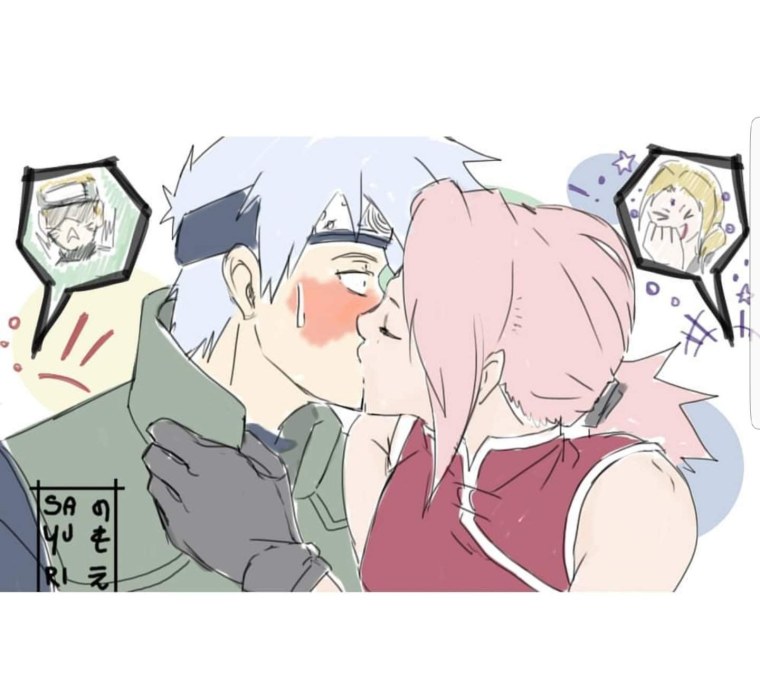 Сенсей Какаси и Сакура любовь 18 +