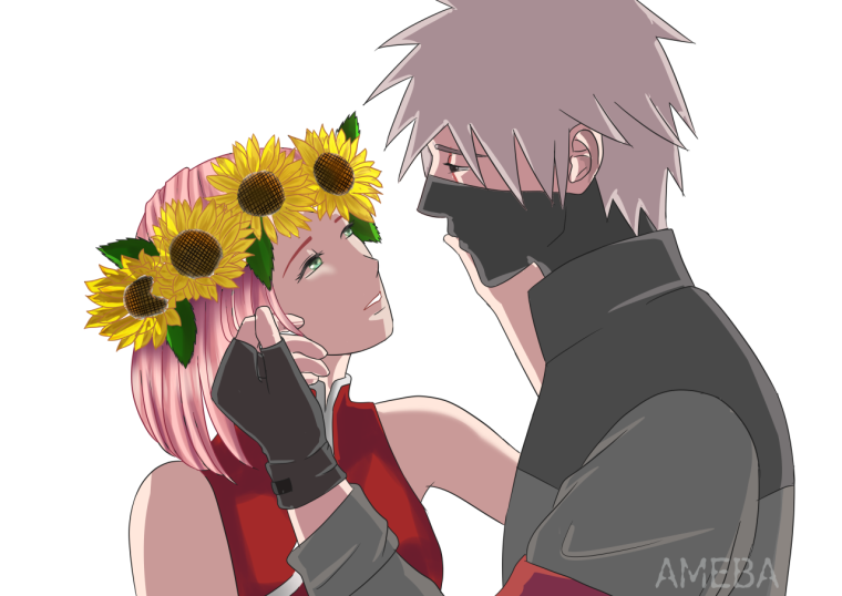 Сакура и Какаси любовь