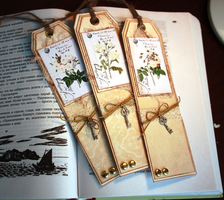 Книжные закладки тематические