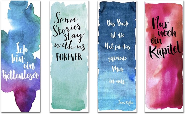 Закладки для книг акварелью