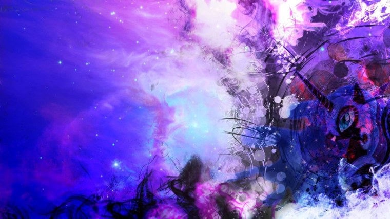 Абстракция в фиолетовых тонах