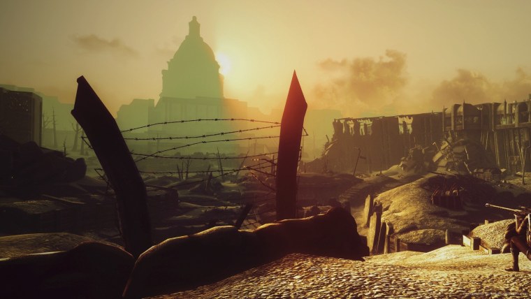 Фоллаут 3 пейзажи