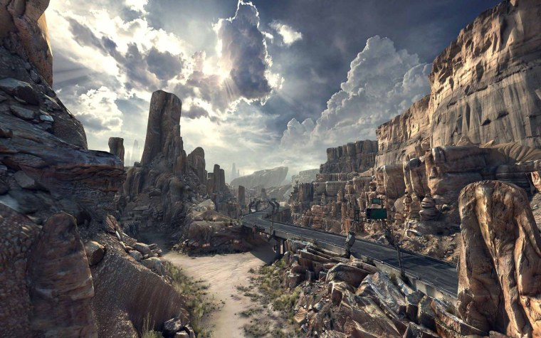 Постапокалиптический пейзаж