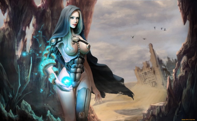 Фантастические арты девушек