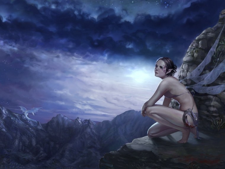 Дракон арт красивый