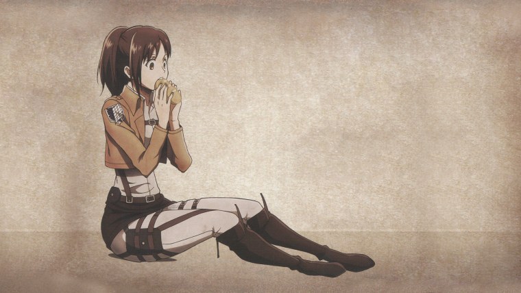 Атака титанов Саша Браус смерть