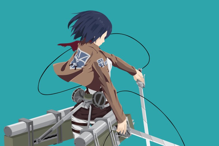 Атака титанов Леви Аккерман