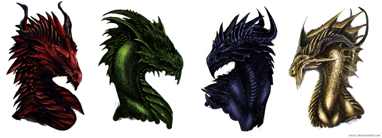 Дракон на прозрачном фоне