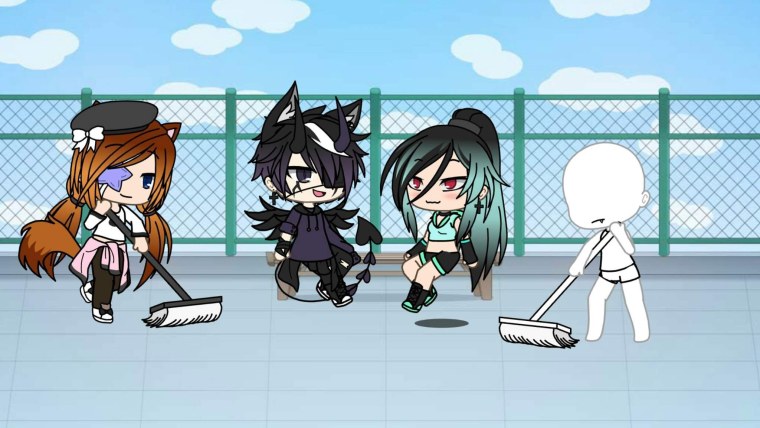 Gacha Life горничная