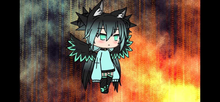 Гача лайф демон волк