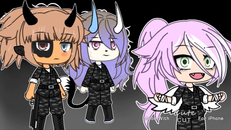 Гача лайф ОС мальчики Альфа демон