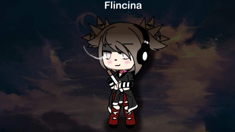 Гача лайф девочка с коричневыми волосами