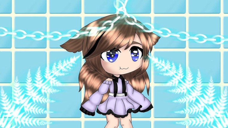 Гача лайф ОС зелёная