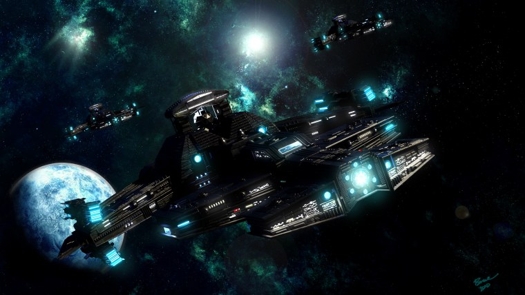 Старкрафт 2 крейсер арт