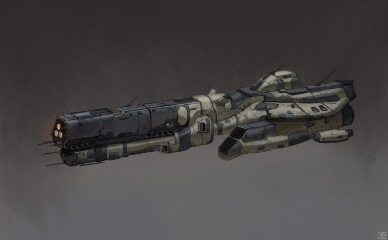 Sci Fi лёгкий крейсер