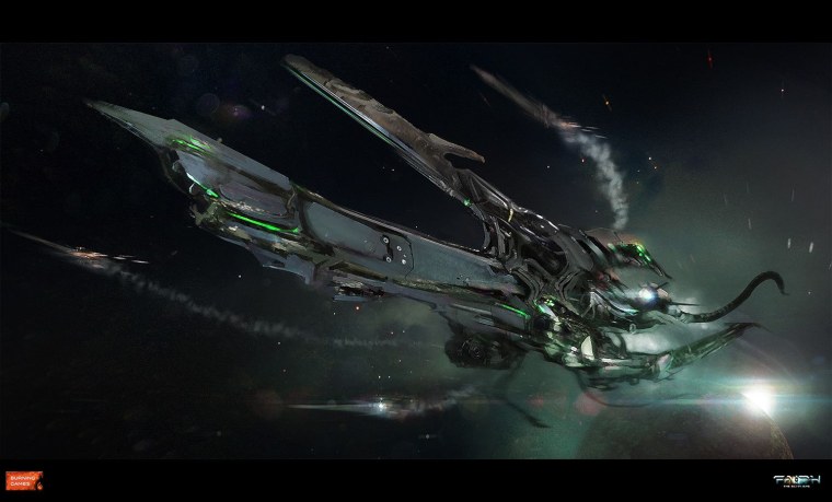 Космический корабль будущего старкрафт