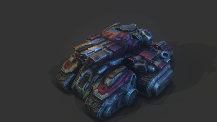 STARCRAFT 2 Siege Tank