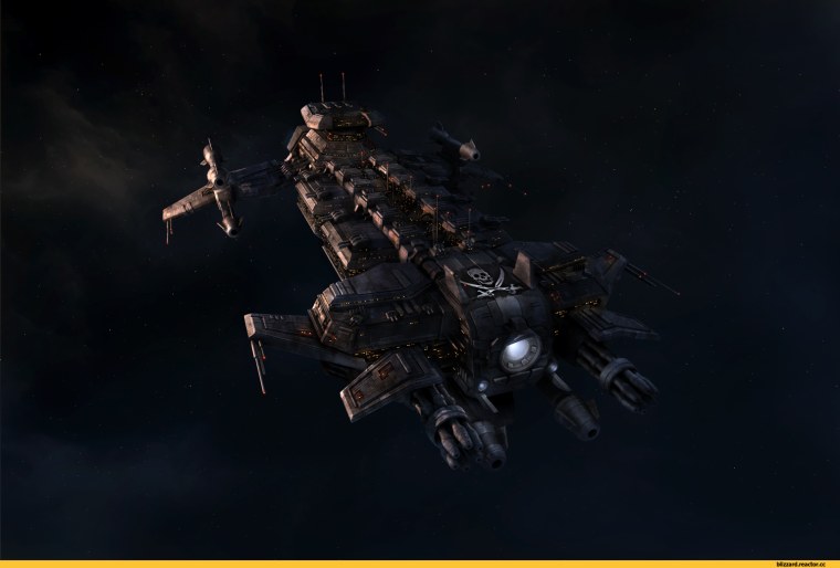 STARCRAFT 2 крейсер Горгона