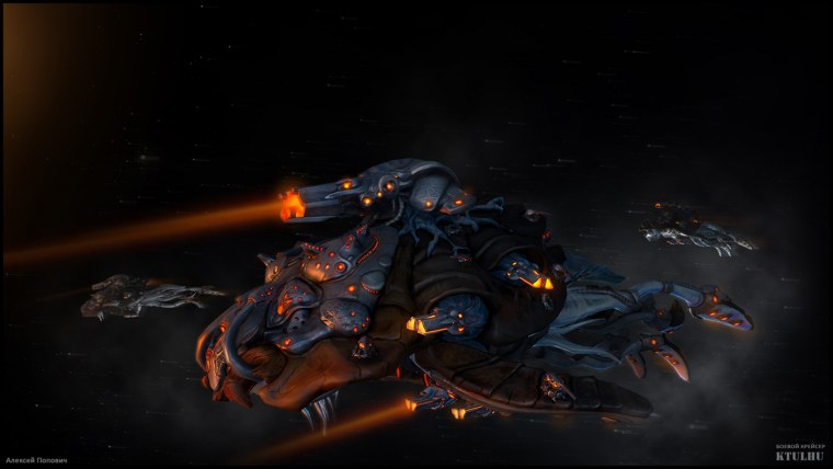 STARCRAFT Battlecruiser Бегемот