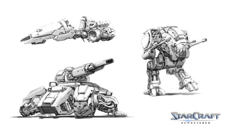 STARCRAFT 2 юниты арт бук
