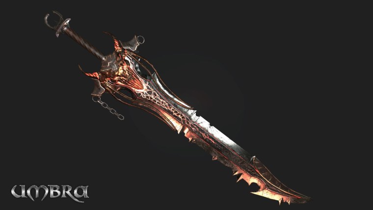 Демонический двуручный меч