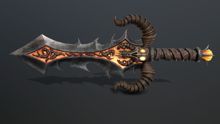 Референс меча для 3d моделирования