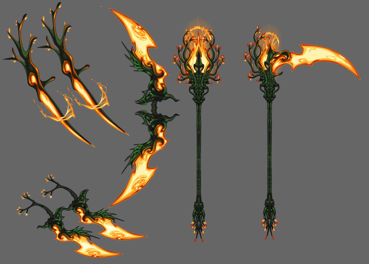 Огненная коса